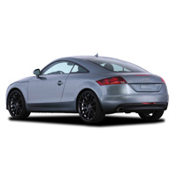 GTS-AV Matt Black for Audi TT Back Icon
