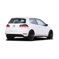 GTS-AV Matt Black for VW Golf GTi Back Icon